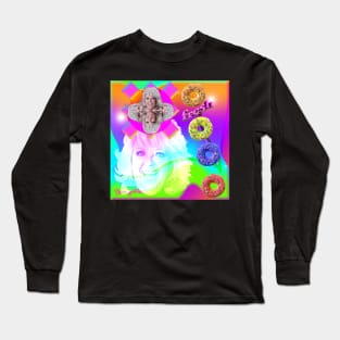 Go Nuts with Paula's Fresh Donuts Long Sleeve T-Shirt